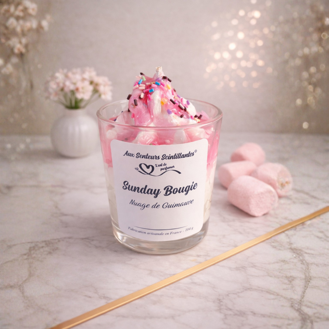 Bougie Sunday – Nuage de Guimauve