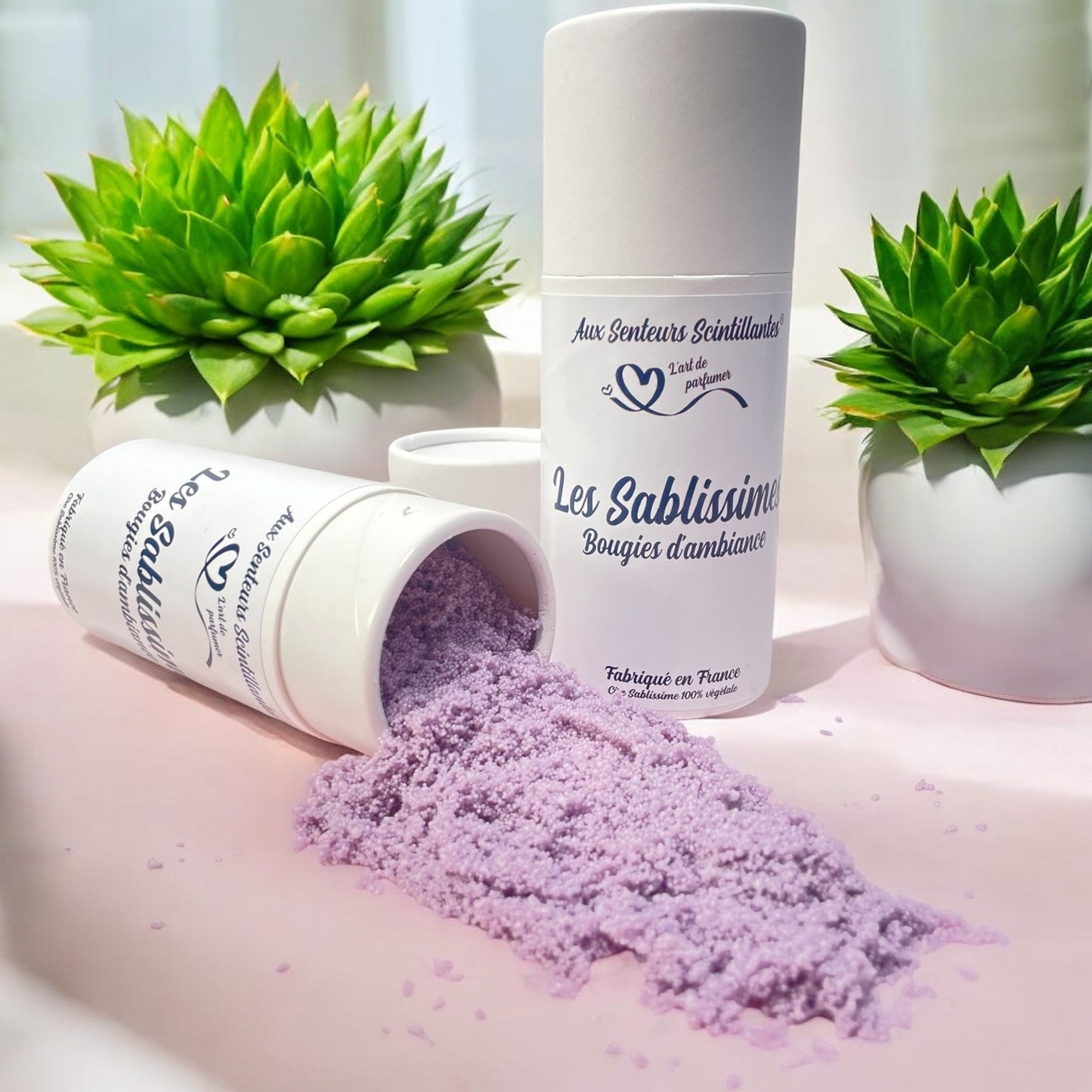 Pack bougie d'ambiance SABLISSIME – Bougies DIY maison faciles
