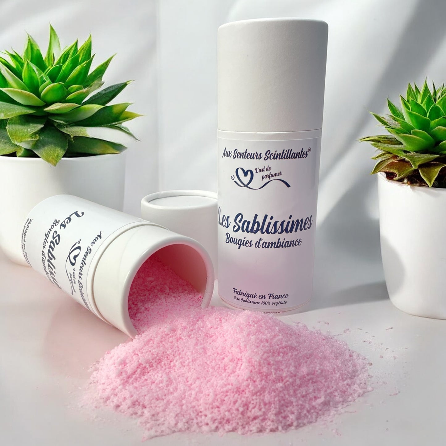 Pack bougie d'ambiance SABLISSIME – Bougies DIY maison faciles