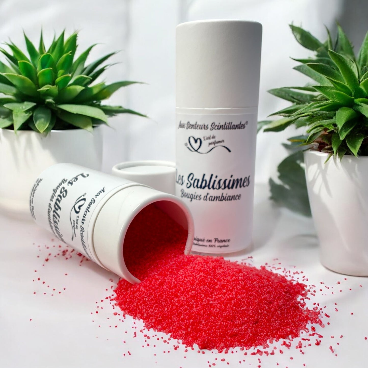 Pack bougie d'ambiance SABLISSIME – Bougies DIY maison faciles