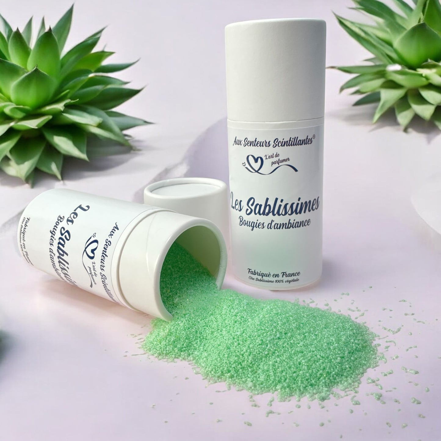 Pack bougie d'ambiance SABLISSIME – Bougies DIY maison faciles