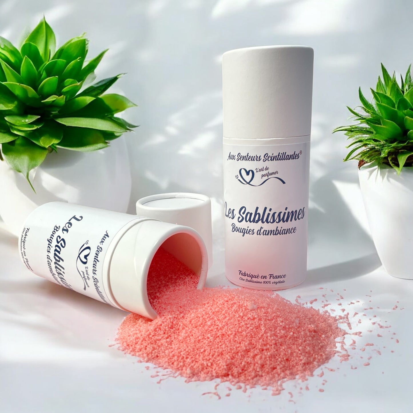 Pack bougie d'ambiance SABLISSIME – Bougies DIY maison faciles