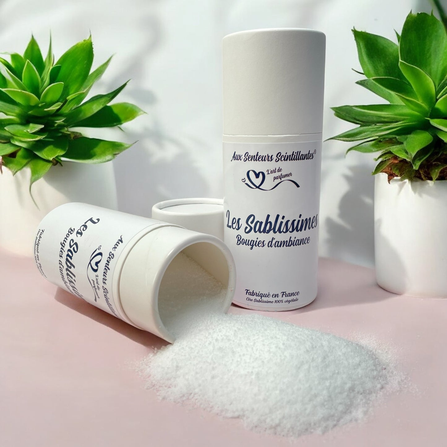 Pack bougie d'ambiance SABLISSIME – Bougies DIY maison faciles
