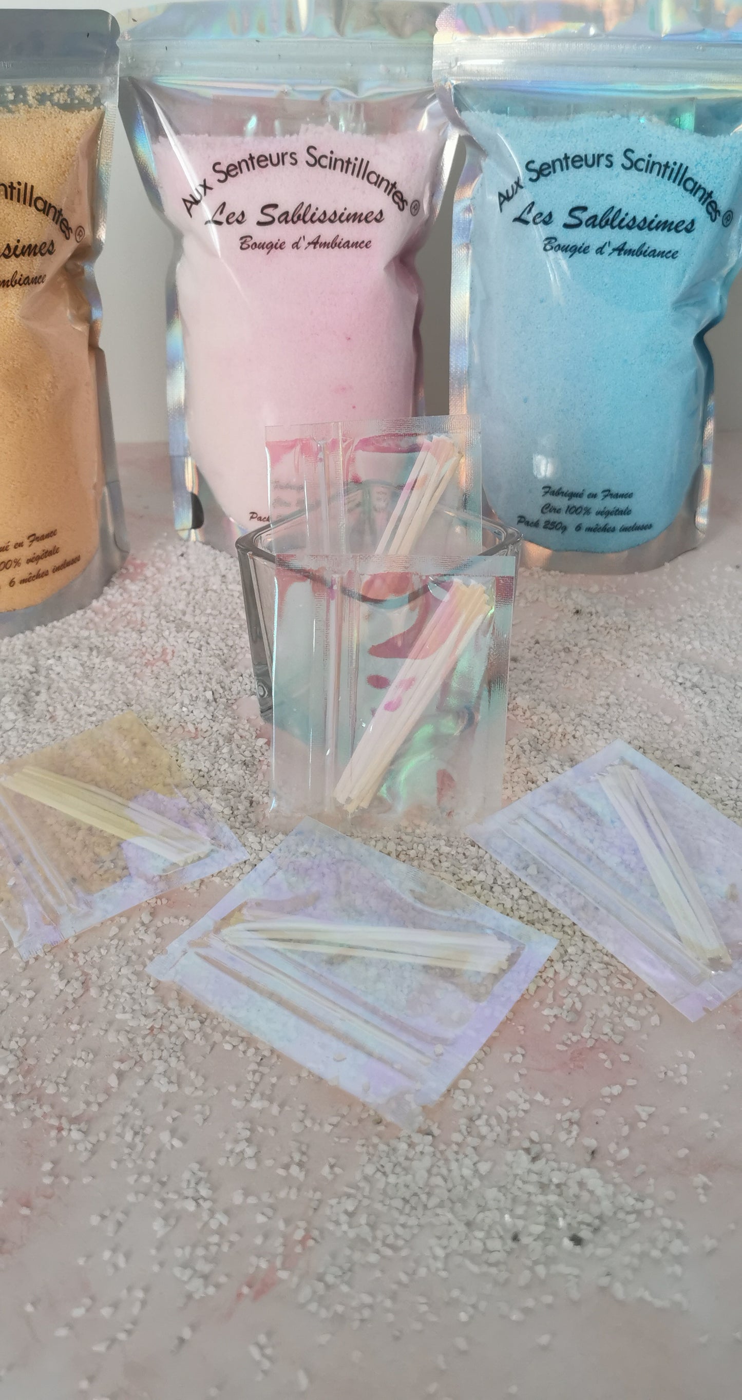 Mèche pour pack SABLISSIME fondant d'ambiance