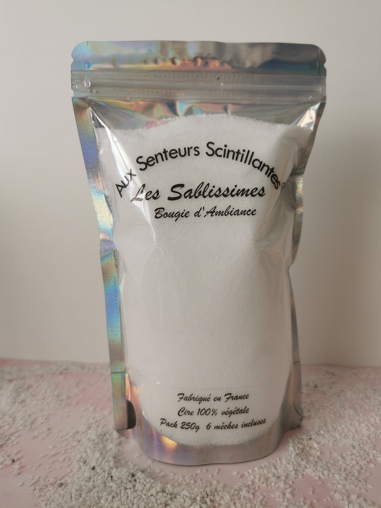 Pack bougie d'ambiance SABLISSIME