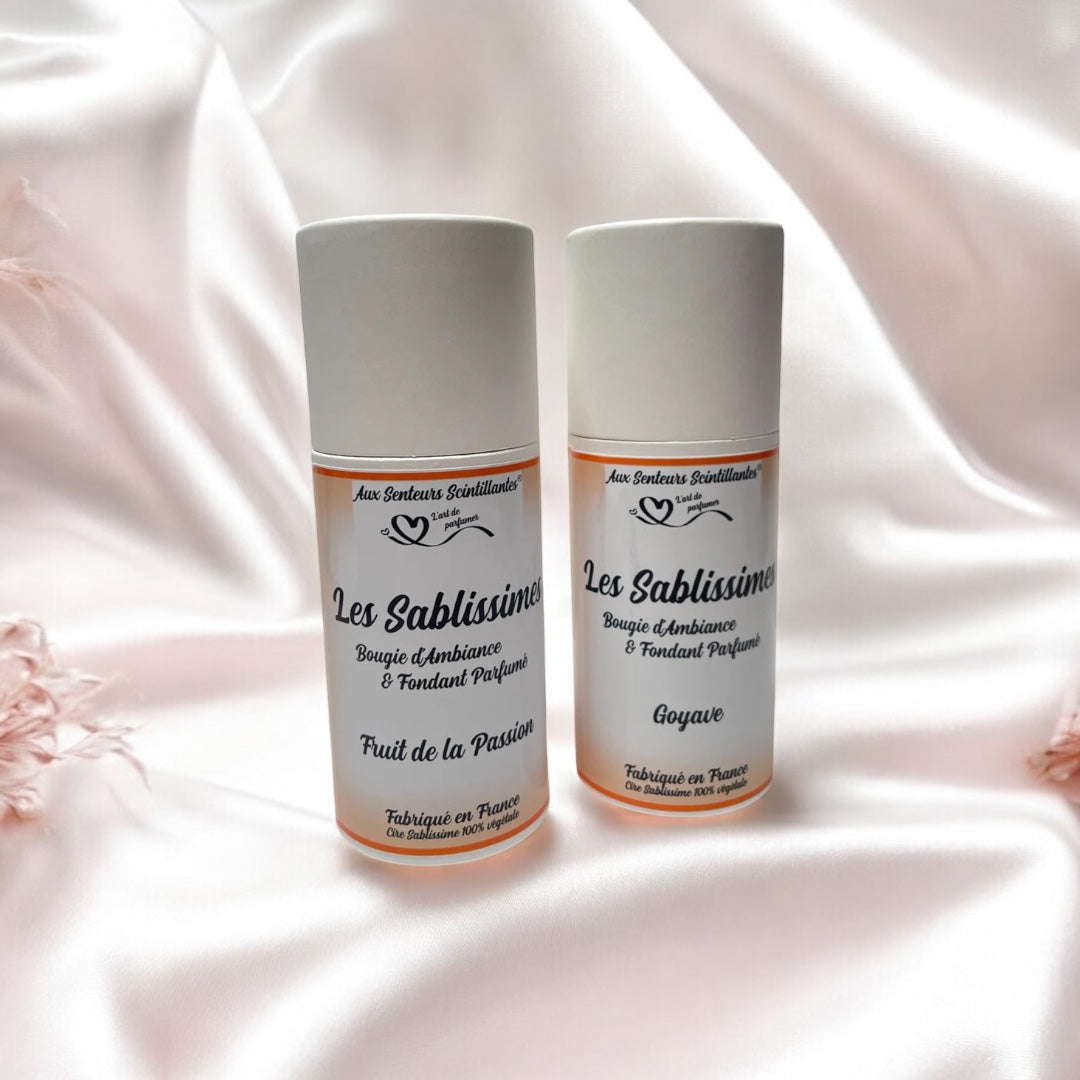 Sablissime Bougie 2 en 1 Fondant Parfumé. PARFUM FRUITÉ
