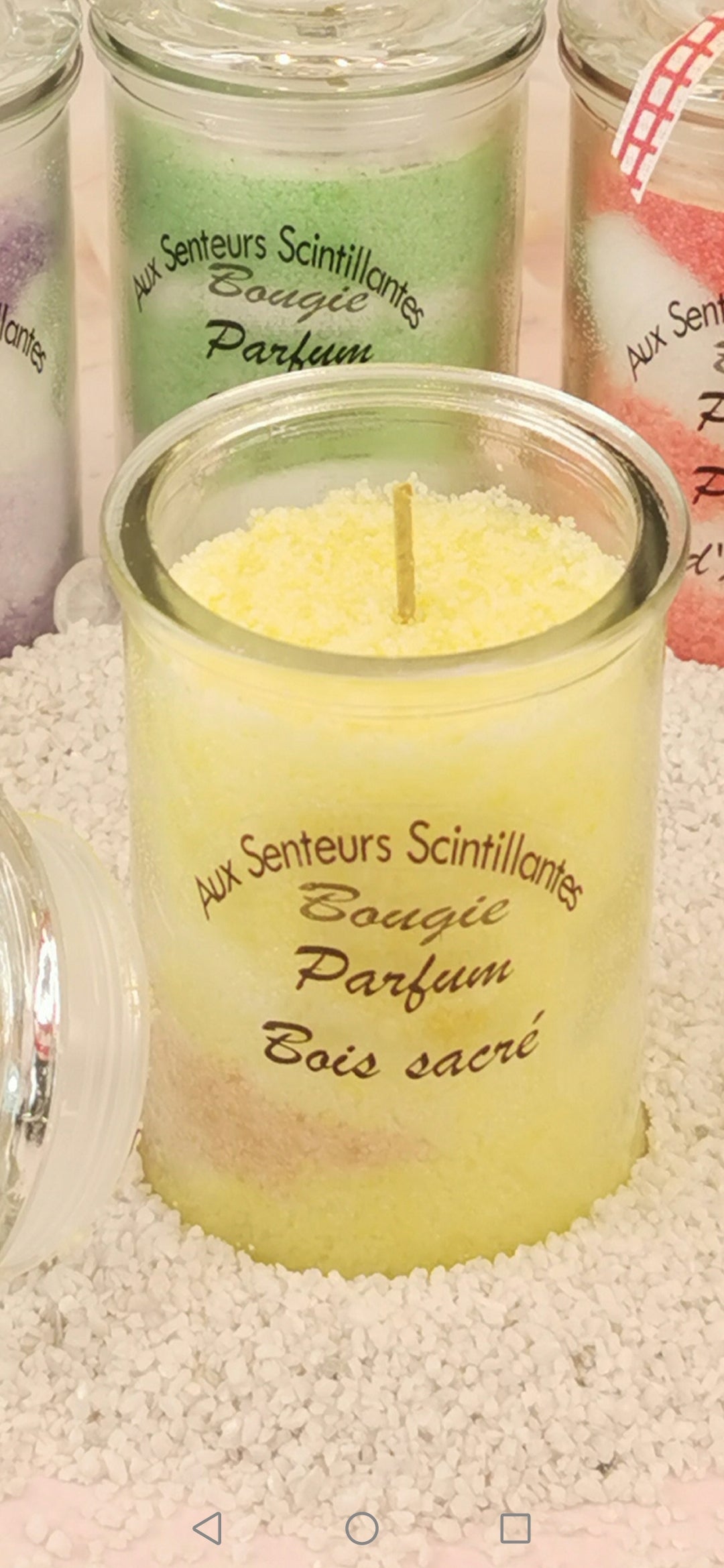 Bougie parfumée SABLISSIME