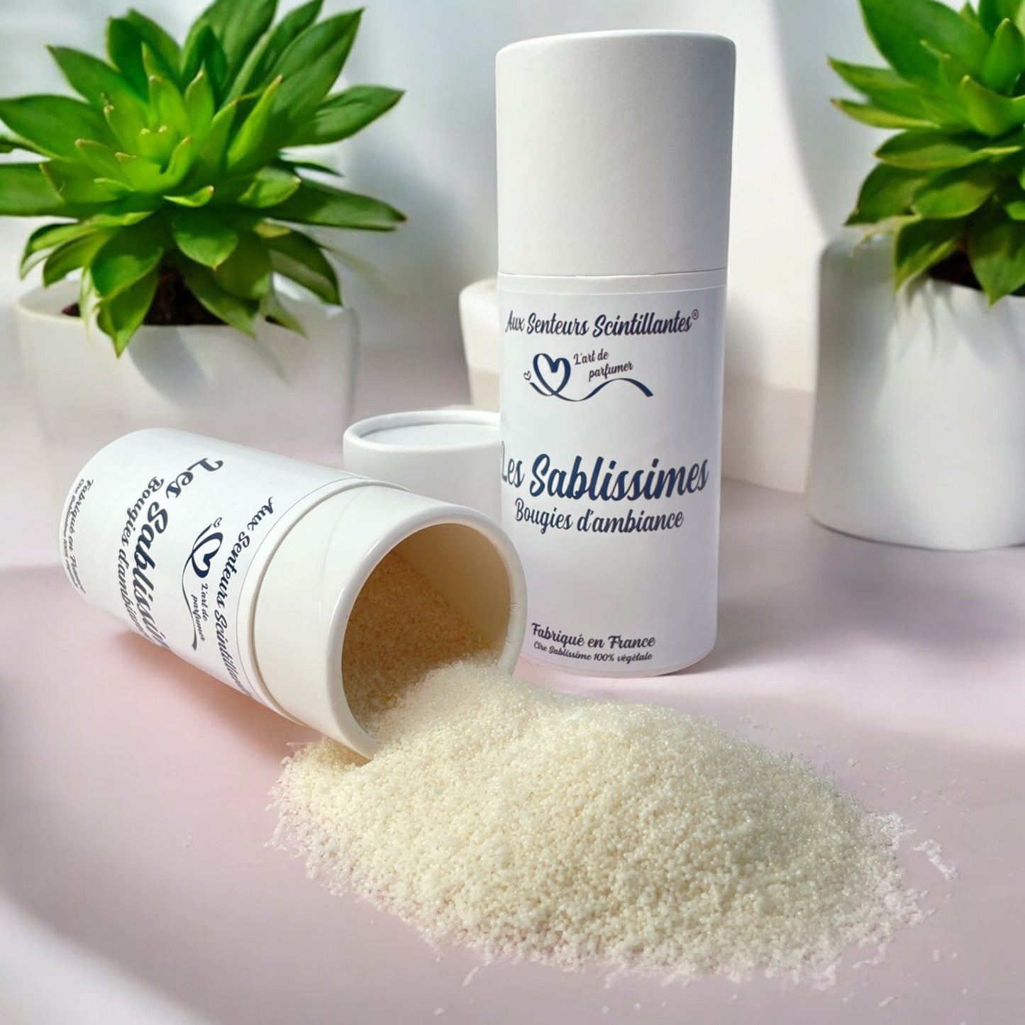 Pack bougie d'ambiance SABLISSIME – Bougies DIY maison faciles