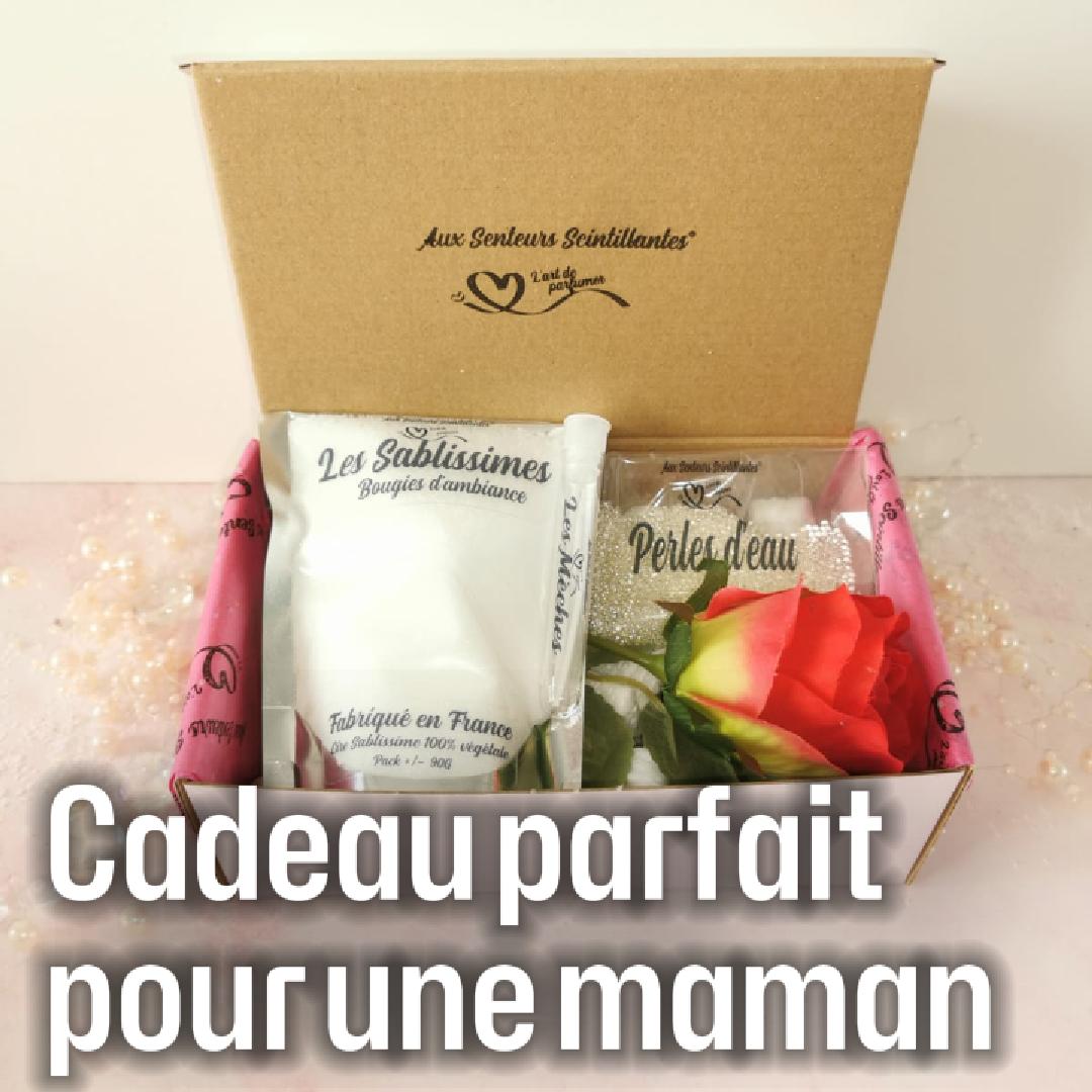 Coffret bougie Sablissime Perles d'eau