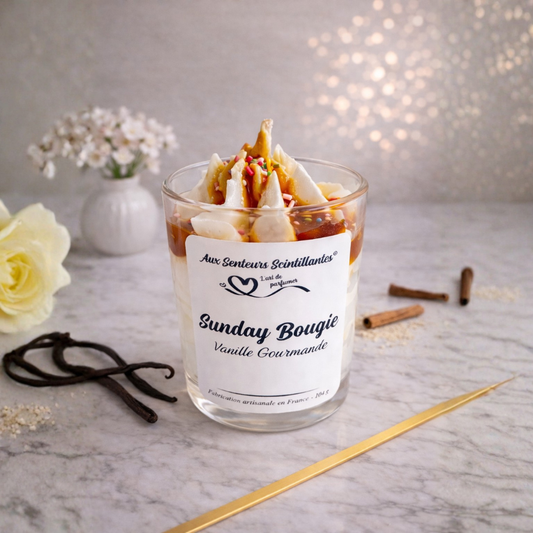 Bougie Sunday – Gourmand Vanille