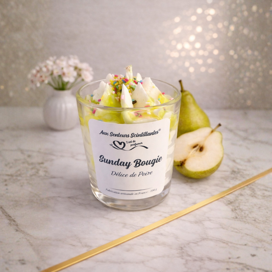Bougie Sunday – Délice de poire