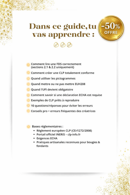 Guide CLP- Bougies & Fondants