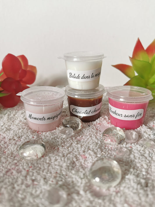 Cup creamy wax Winter scent