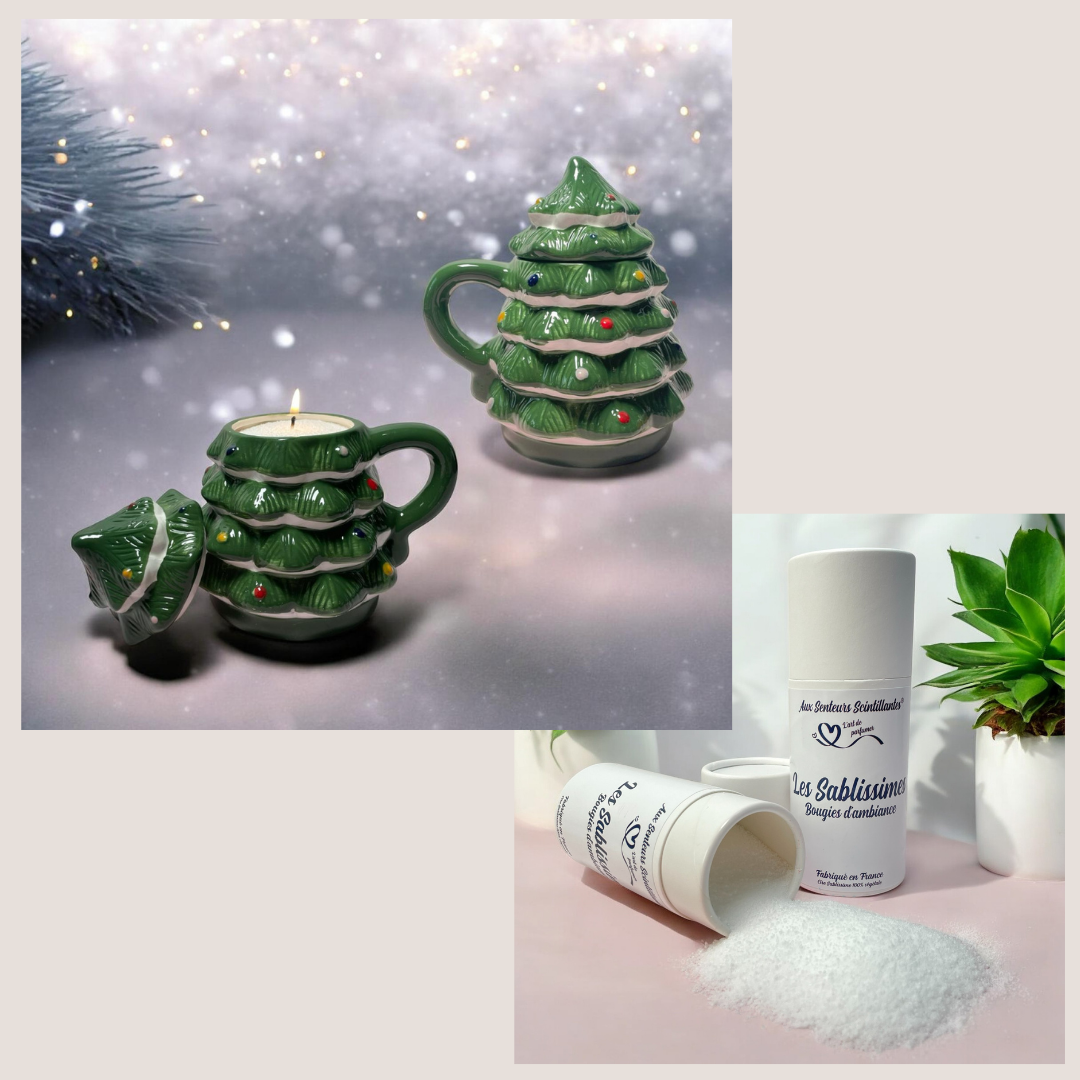 Coffret Mug de Noël avec son sablissime