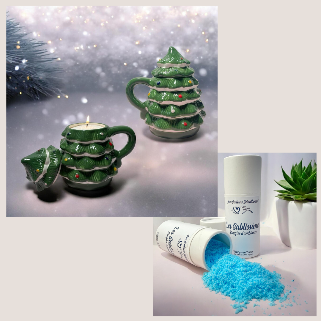 Coffret Mug de Noël avec son sablissime