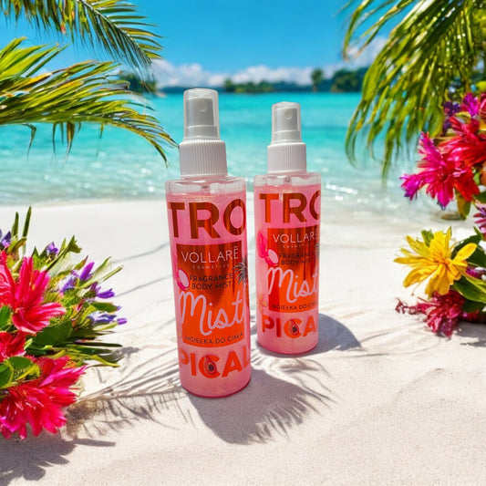 Shimmering Illuminating Body Mist with Tropical Scent