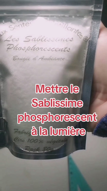 Pack Sabissime bougie d'ambiance phosphorescent