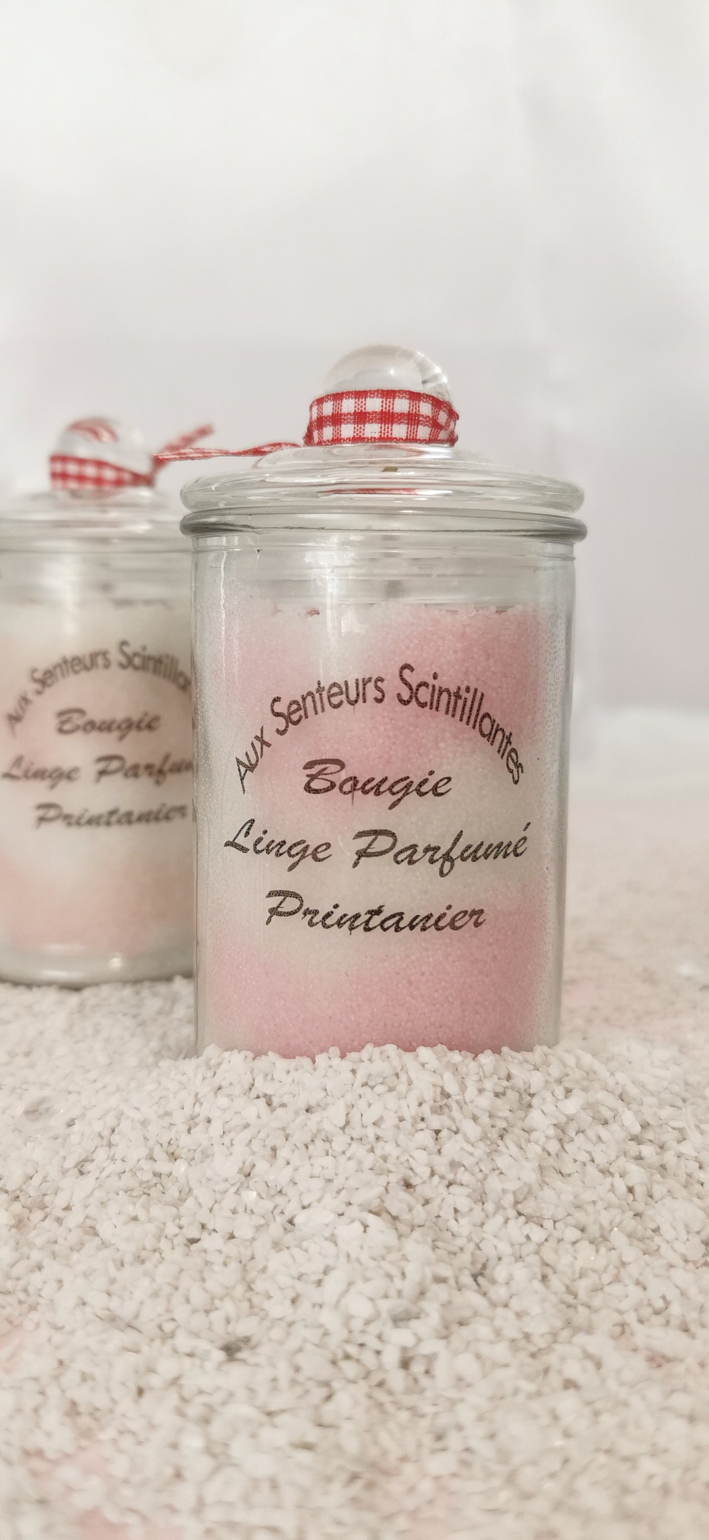 Bougie parfumée SABLISSIME collection "Linge parfumé"
