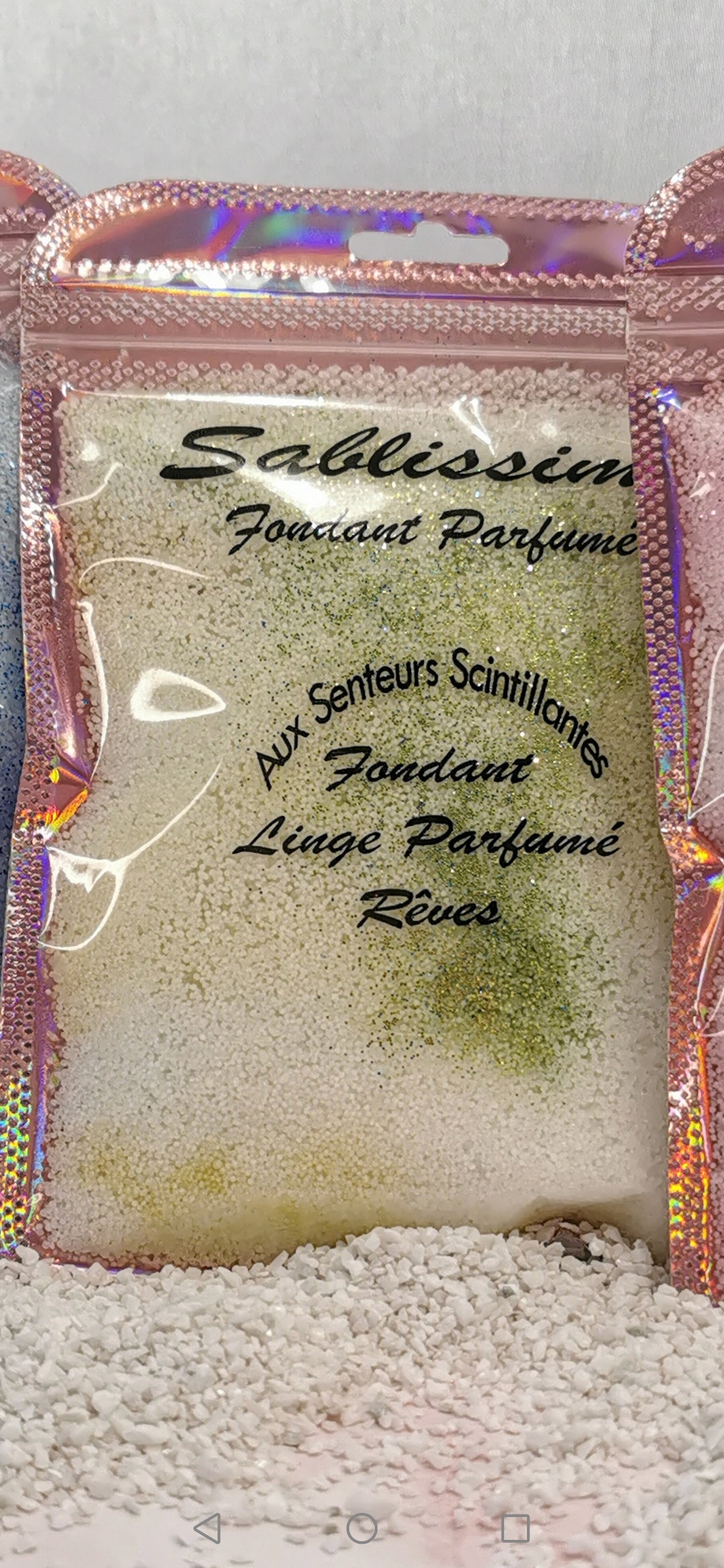 ''SABLISSIME'' scented fondant