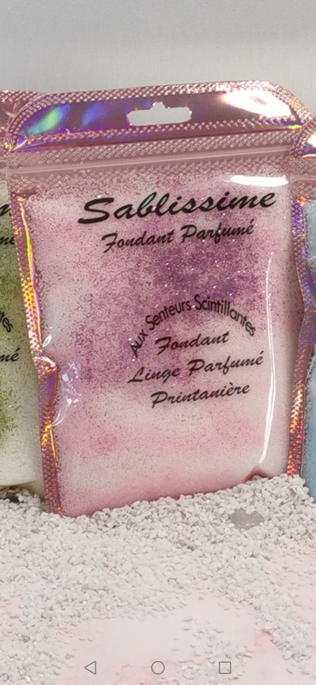 Fondant parfumé ''SABLISSIME''